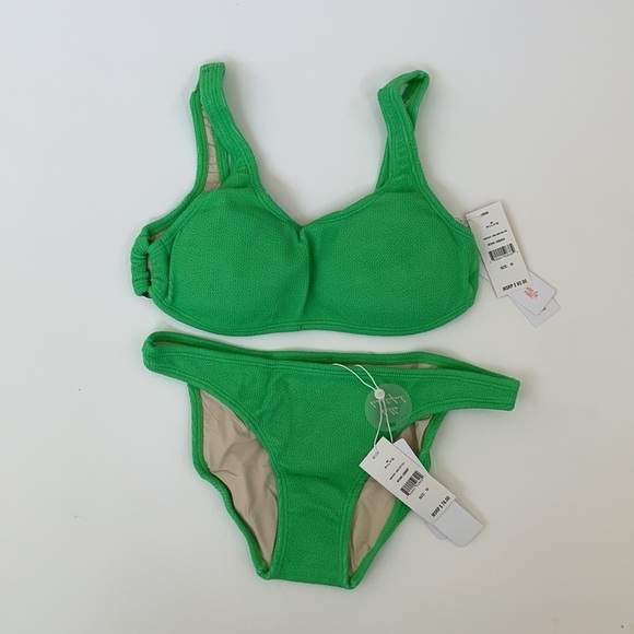 Pilyq Bright Green Bikini Set - Picture 4 of 7